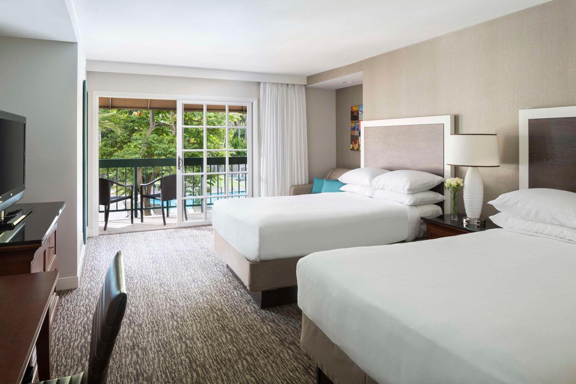 Double Room Two Double Beds Pool View